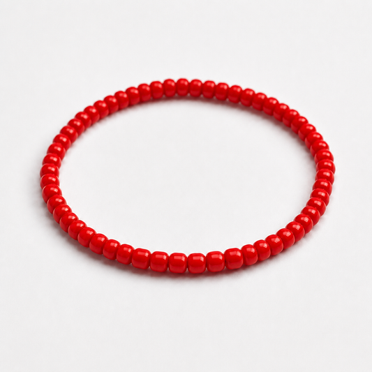 Solid Red Bracelet