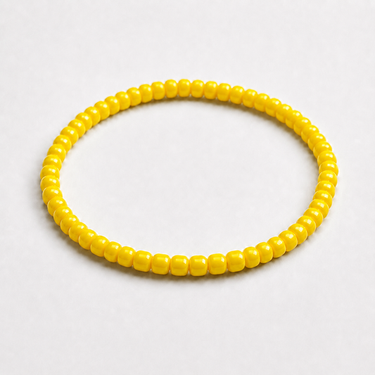 Solid Yellow Bracelet